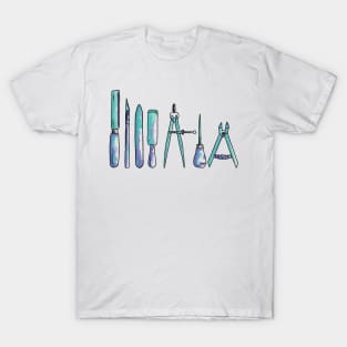 Bookbinding tools T-Shirt